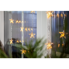 Ljusgardin Star Curtain, Stjärngardin, Star Trading