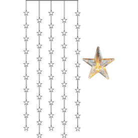 Ljusgardin Star Curtain, Stjärngardin, Star Trading