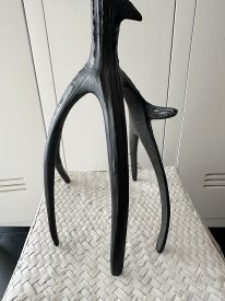 Ljusstake Horn Aspen, Svart