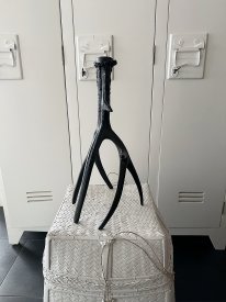 Ljusstake Horn Aspen, Svart