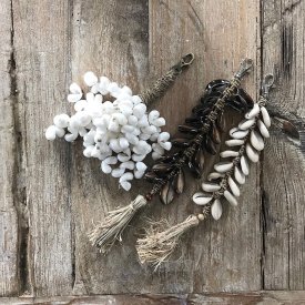 Nyckelring Keychain Fishbone Natural Shells