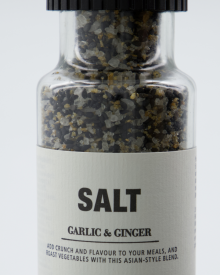 Saltkvarn, Havssalt vitlök och ingefära, svart sesam, Nicolas Vahé