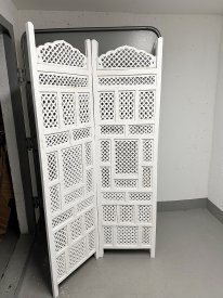 Skärmvägg 4 delad, vikvägg
