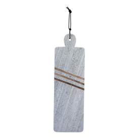 Tapasbräda i marmor, akacieträ, Chic Antique