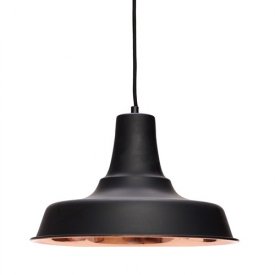 Tidlöst designad lampa med trendig kopparfärg!