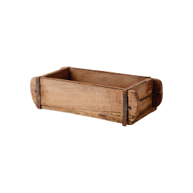 Vintage trälåda, tegelstensform, Natur, Affari