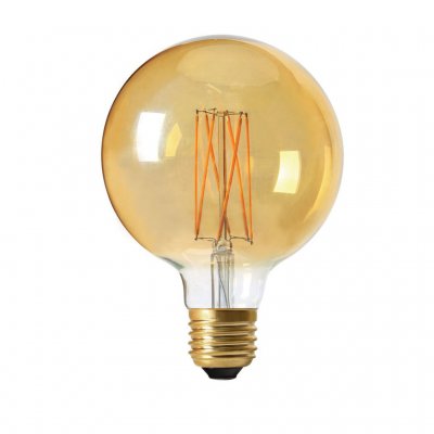 Glödlampa, Elect Led Filament, GOLD, Pr Home
