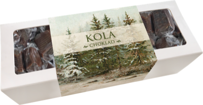 Kola i pappask - Choklad, Gran motiv, Sköna Ting