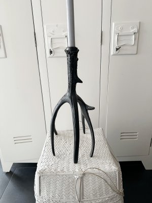 Ljusstake Horn Aspen, Svart