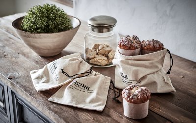 Tygpåse, Presentbag, Natur, Smile
